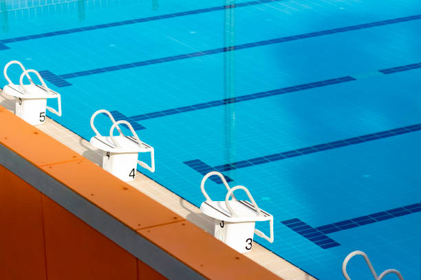 Empty swimming pool
