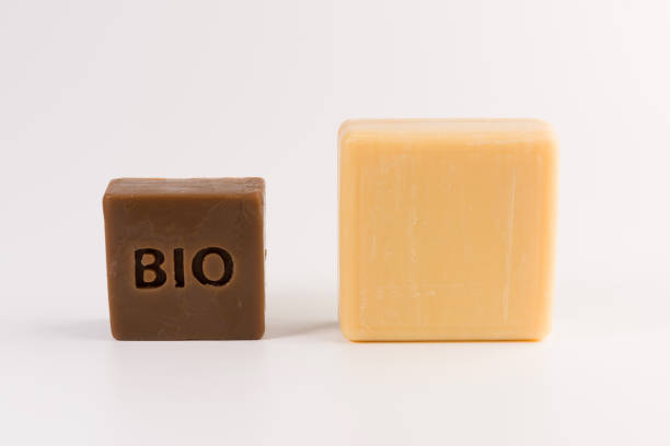 istock two pieces of natural soap isolated on a white background 1133248350