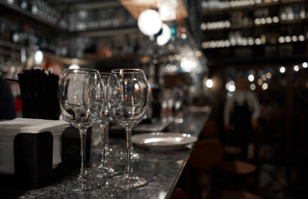 istock glass glasses on the bar 1133250104