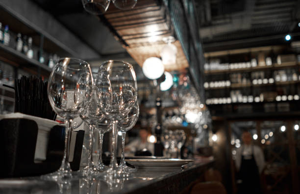 istock glass glasses on the bar 1133250153