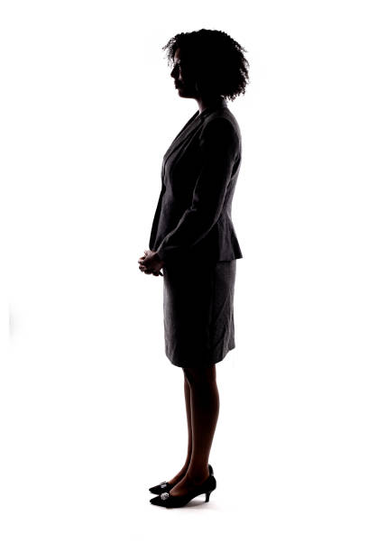istock Black Businesswoman Silhouette 1133254191