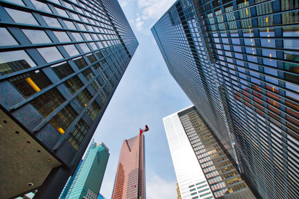 istock Scenic Toronto financial district skyline in city downtown 1133266213
