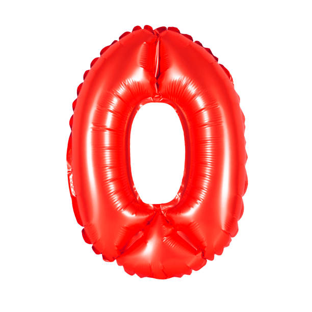 istock number 0 zero of red balloons 1133299071