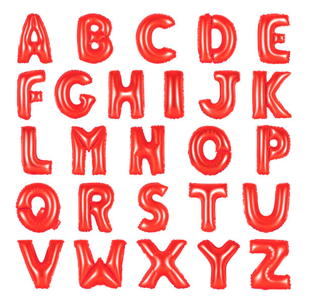 istock English alphabet from red color balloons 1133300833
