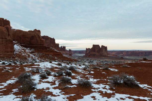 istock Winter in Arches National Park 1133303248