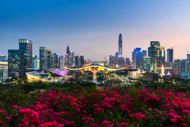 istock Shenzhen Futian District City Scenery 1133304138