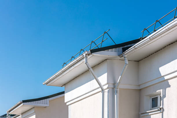 istock renovated roof against blue sky background 1133309648