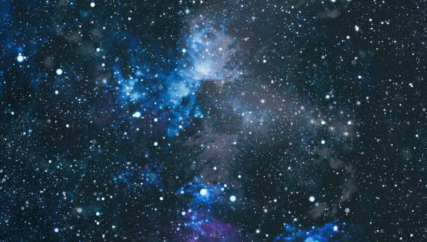 istock Panoramic looking into deep space. Dark night sky full of stars. The nebula in outer space. 1133317521