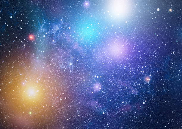 istock Panoramic looking into deep space. Dark night sky full of stars. The nebula in outer space. 1133317633