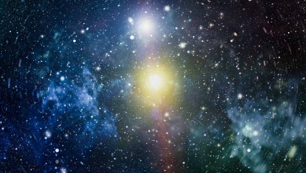 istock Awesome beautiful nebula somewhere in outer space. Colorful space 1133318979