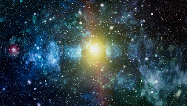 istock Awesome beautiful nebula somewhere in outer space. Colorful space 1133318991