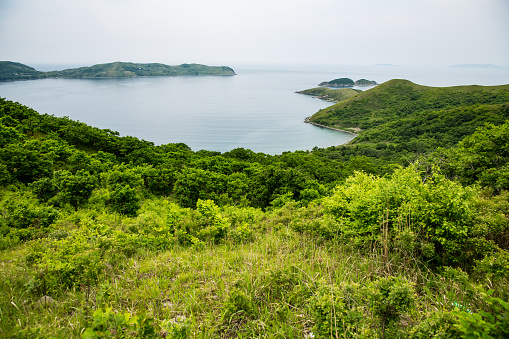 Gamow Peninsula. View of the Japanese sea.