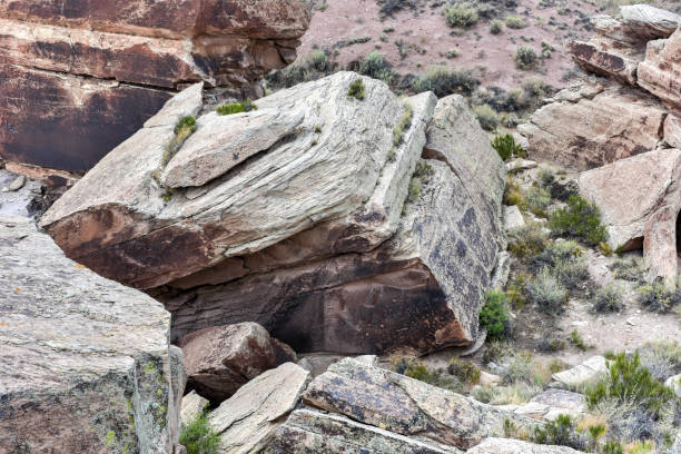 istock Newspaper Rock - Petrified Forest National Park 1133323223