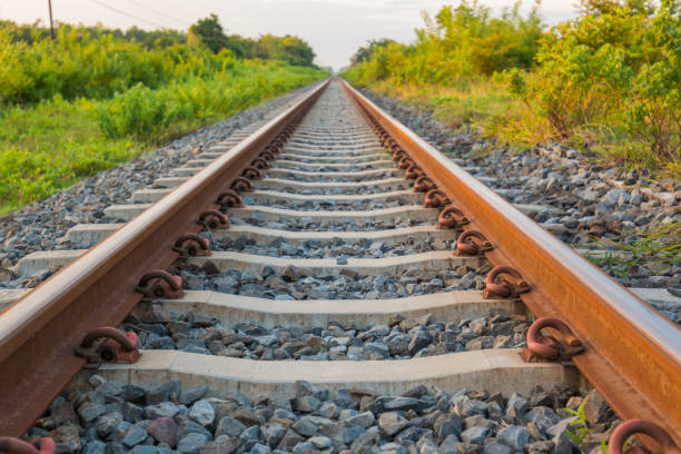 istock Railway transportation industry, business transport. 1133329434