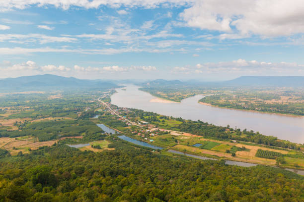 istock Beautiful landscape in daylight view from skywalk. 1133330219