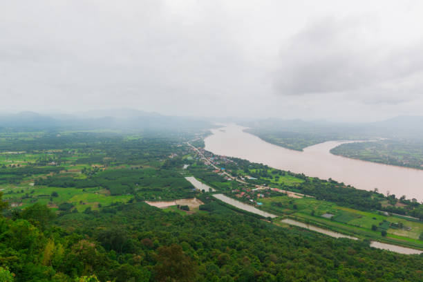 istock Beautiful landscape in daylight view from skywalk. 1133330585