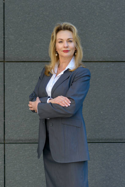 istock Confident smart businesswoman with folded arms 1133330777