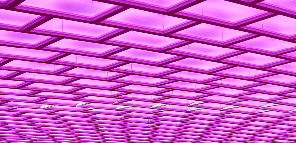 Pink light building background