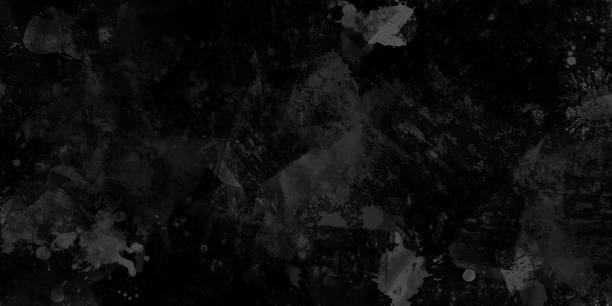istock Grunge dark black surface old aged weathered background 1133342308
