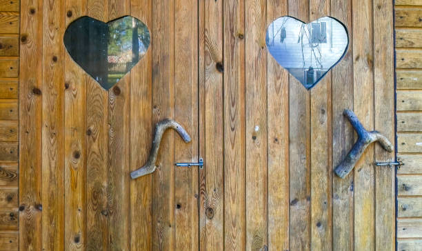 istock A wooden yard toilet 1133351720