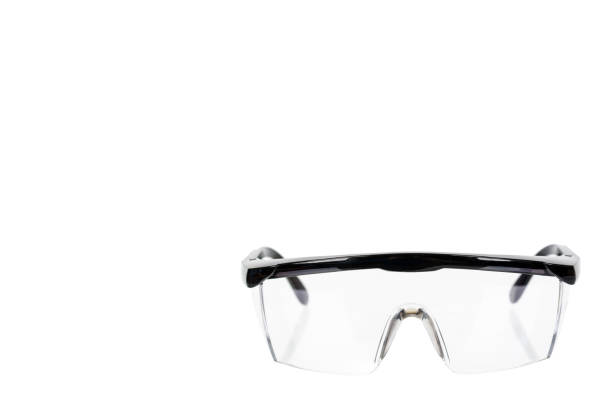 istock Protective workwear to protect human eyes, safety glasses 1133359839