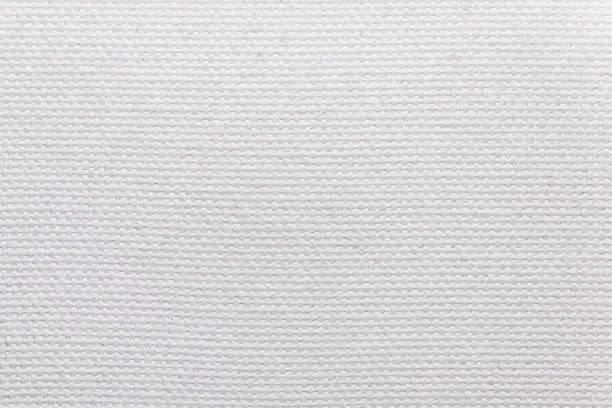 Photo of White canvas texture