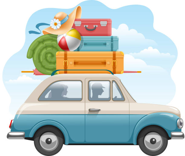 istock Family Traveling On The Car 1133363841