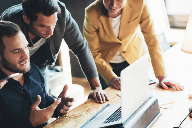 istock Employees meeting in the office 1133369973
