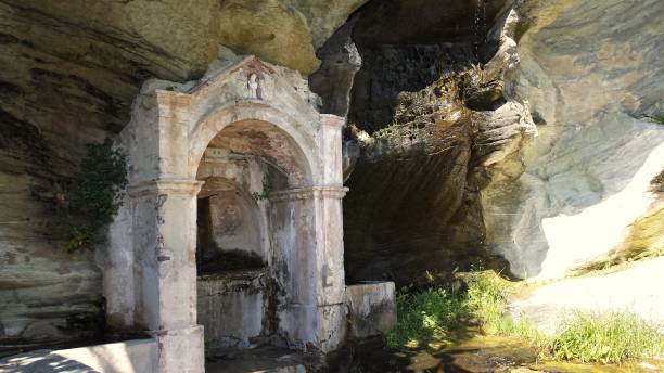 istock Stone Fountain-Corsica 1133370676