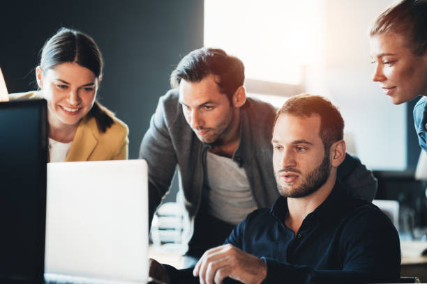 istock Group of business people discussing daily plans 1133371080