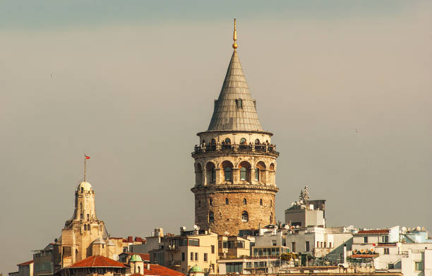 istock Galata Tower İstanbul cityscape in Turkey 1133371275