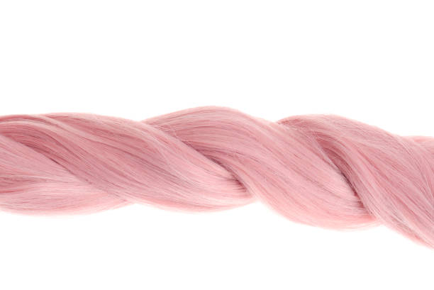 istock closeup twisted pink hair braid 1133383057