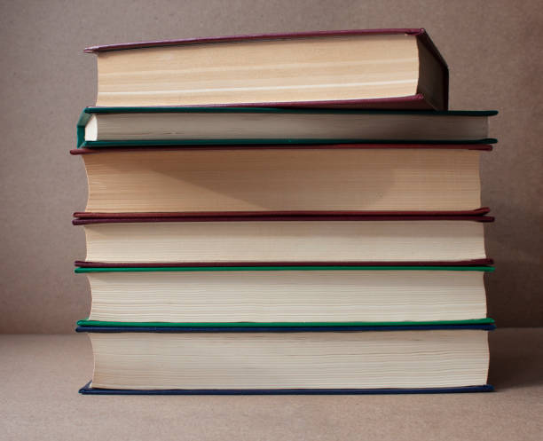 istock A stack of books on a crafting background. Education. Literature 1133386808