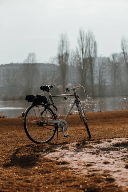 istock A bike next to the river 1133387437