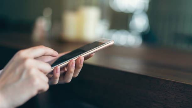 istock Woman using smartphone, During leisure time. The concept of using the phone is essential in everyday life. 1133390076