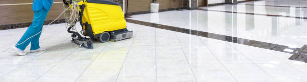 istock Floor care with washing machine in an office 1133401517