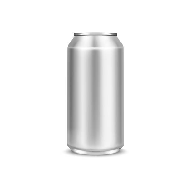 istock Aluminium beer can or soda pack mock up. Metallic cans isolated on white background. 1133404044