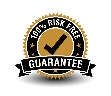 This risk free guarantee badge will guarantee a risk free buying experience toward customer/consumer. By this badge customer will feel comfortable to make any buy/transaction/investment.