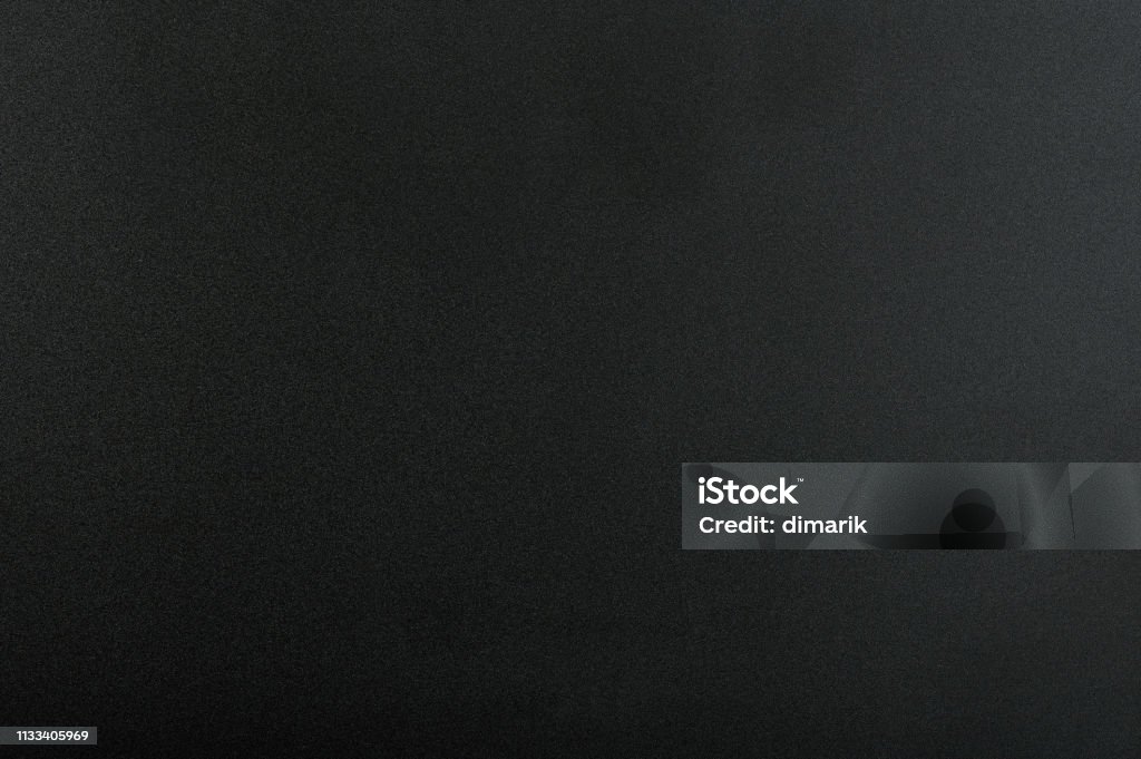 Black matte background Black matte background. Surface of abstract dark texture Black Color Stock Photo