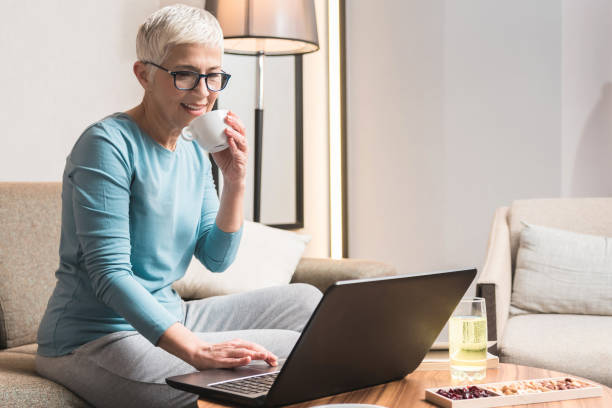 istock Woman working on her laptop 1133407151