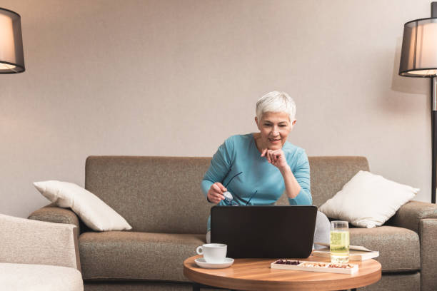 istock Woman working on her laptop 1133407159
