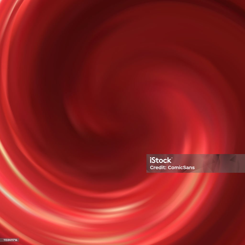 Vector Realistic Isolated Red Swirl For Template Decoration Stock ...