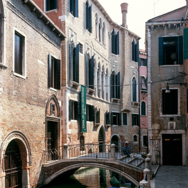 pontes em veneza - carlo goldoni - fotografias e filmes do acervo