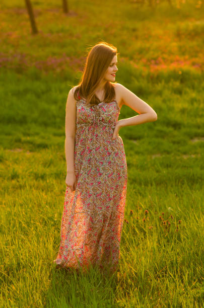 istock Young woman in the summer nature 1133418669