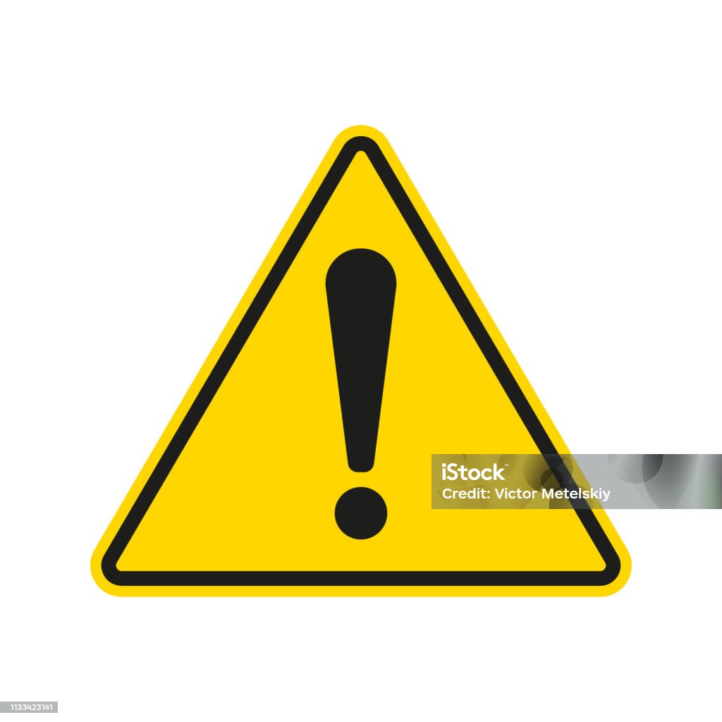Yellow Off Sign Yellow Caution Sign
