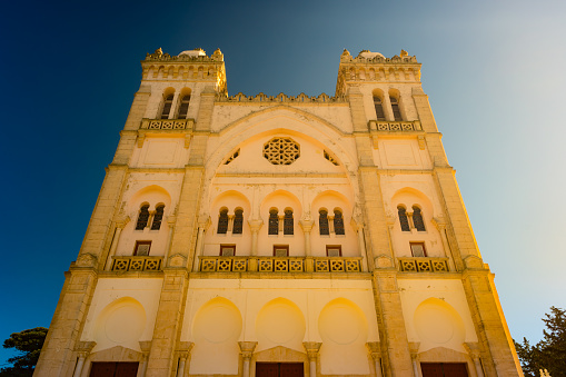 The Acropolium, also known as Saint Louis Cathedral at Byrsa - Carthage, Tunis, Tunisia