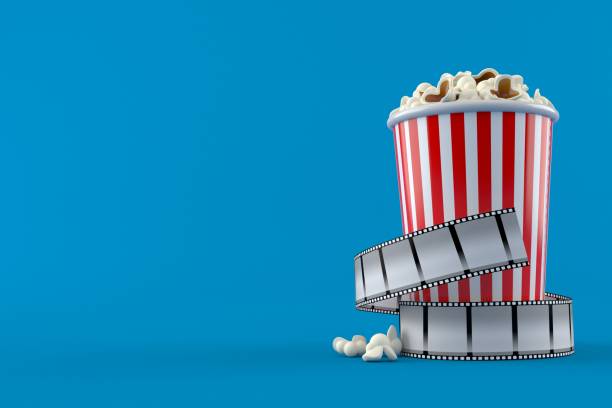istock Film strip with popcorn 1133437288