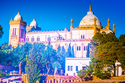 The Acropolium, also known as Saint Louis Cathedral at Byrsa - Carthage, Tunis, Tunisia