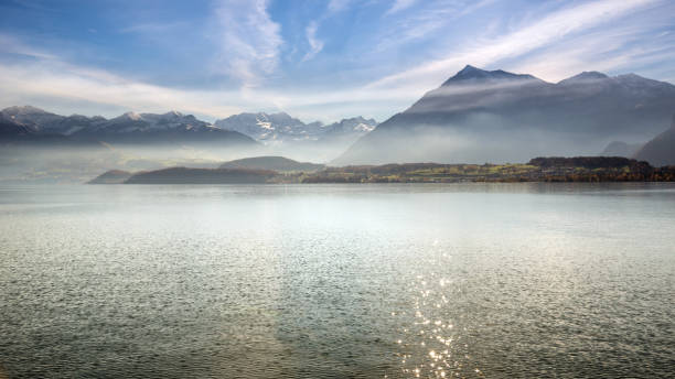 istock Sneezing and Thun Lake, Switzerland 1133438524