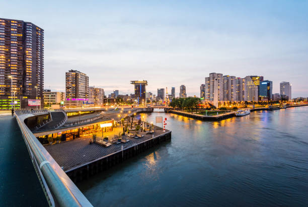 istock Rotterdam at the Blue Hour, Netherlands 1133439507